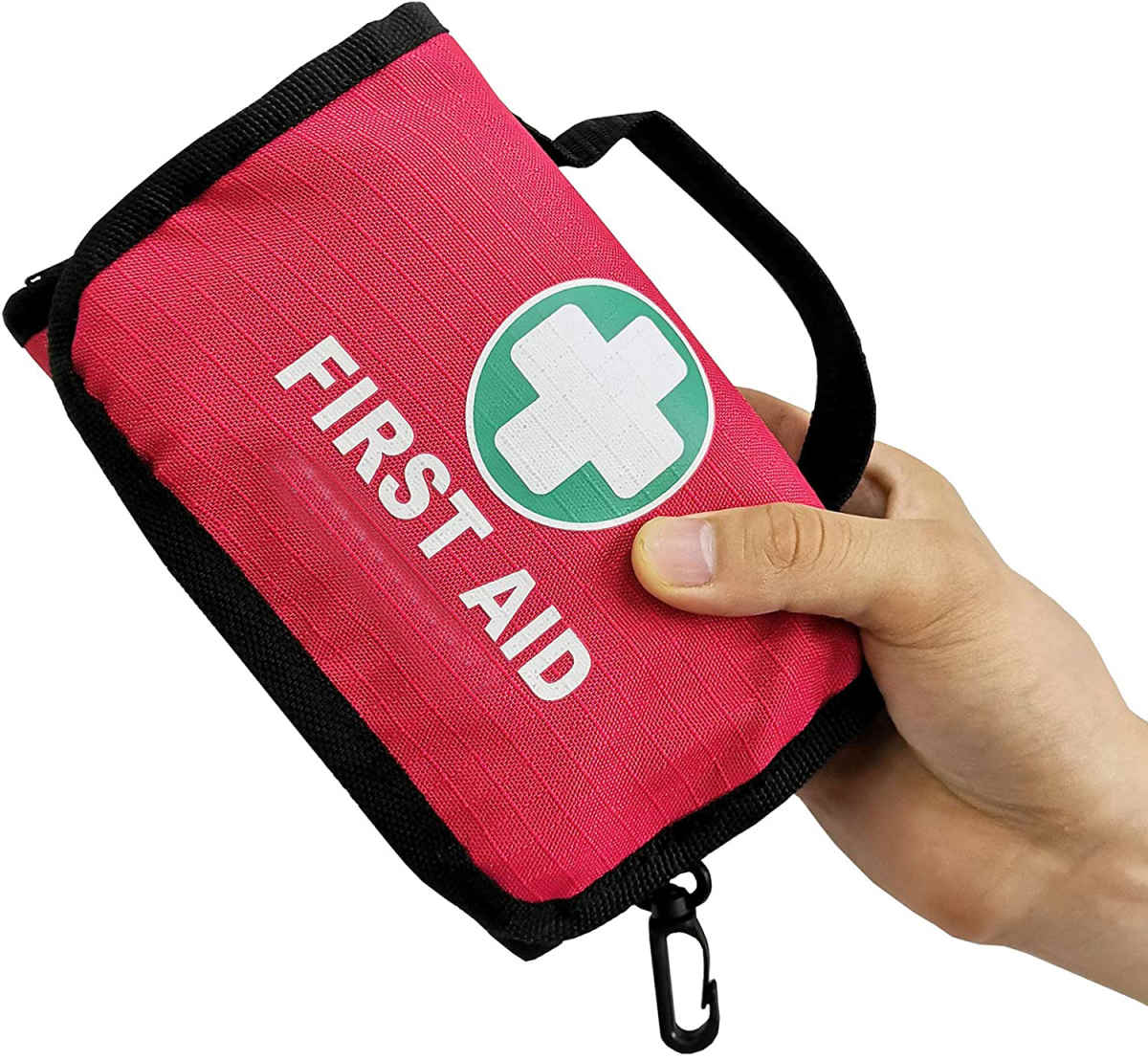 A small First Aid Grab Bag is appropriate for a family