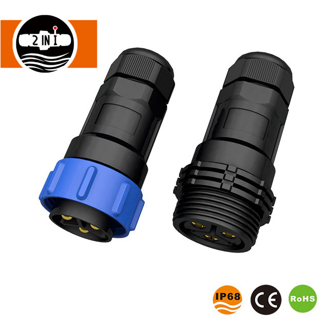 Waterproof circular connectors typically feature the following characteristics