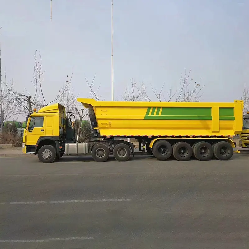 What is Dump Semi Trailer