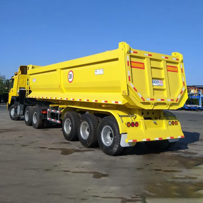 What are the characteristics of 3 axis Fuwa semi trailer