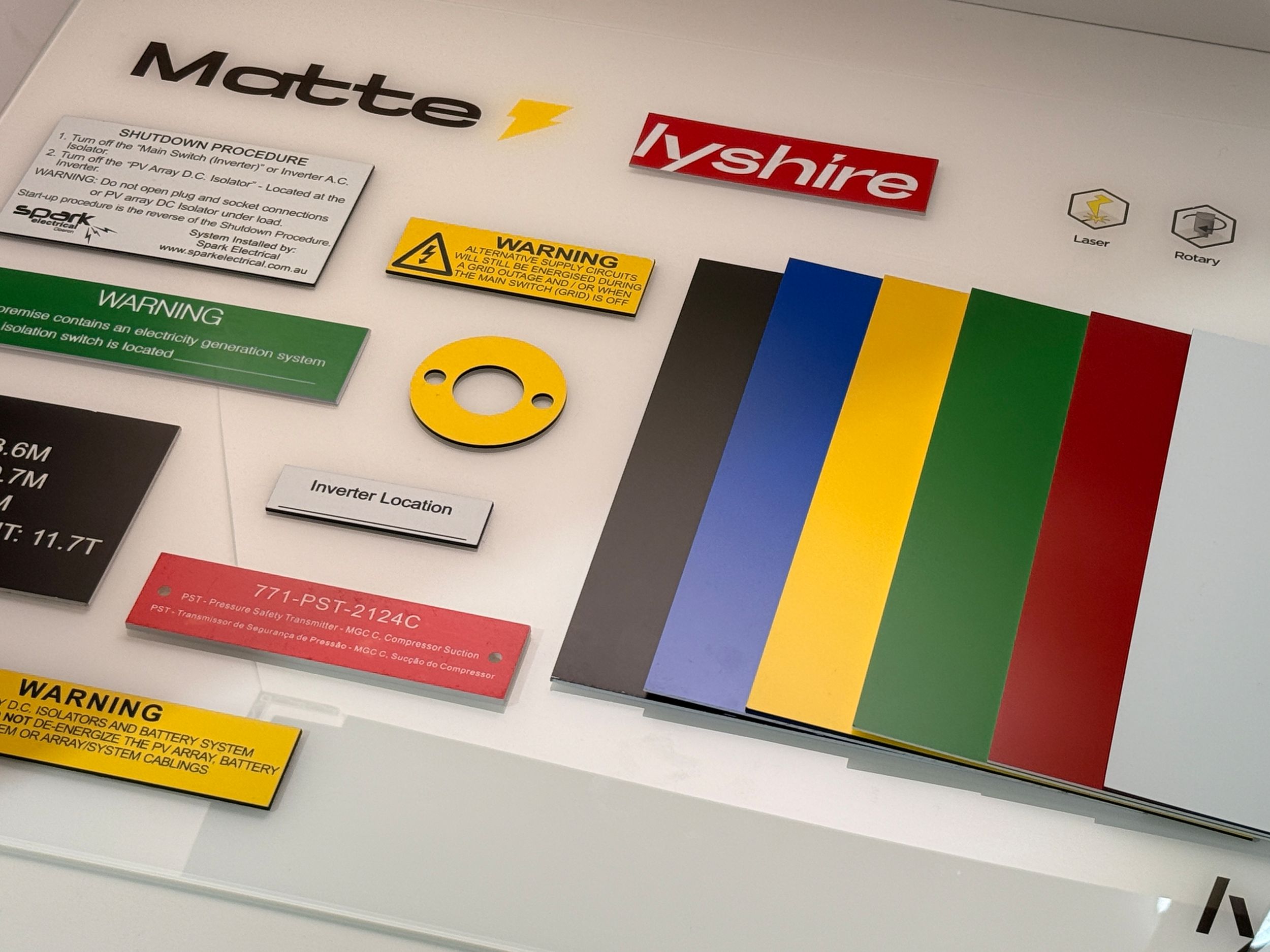 Wholesale Signage Engraving Plastic from China for Custom Signs and Nameplates